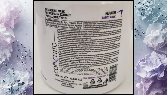 Concerto | Maschera alla Cheratina da 1000ml